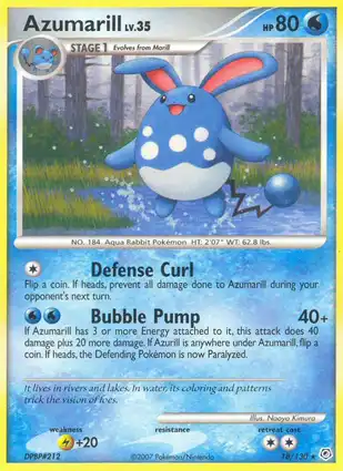 Azumarill 18/130 Diamond & Pearl
