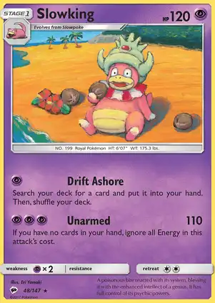 Slowking 48/147 Burning Shadows