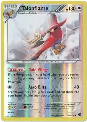 Talonflame 96/114 Steam Siege