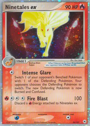 Ninetales ex 96/101 EX Hidden Legends