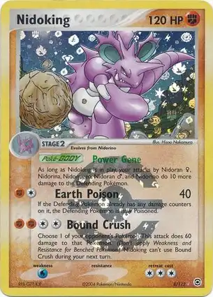 Nidoking 8/112 EX FireRed & LeafGreen
