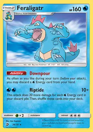 Feraligatr 24/70 Dragon Majesty