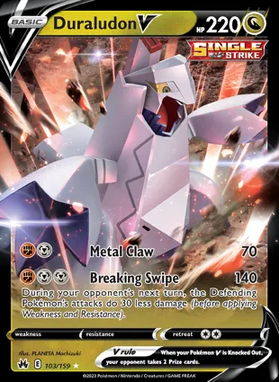 Duraludon V 103/159 Crown Zenith