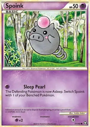 Spoink 77/102 Triumphant