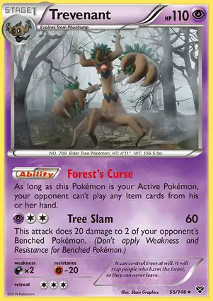Trevenant 55/146 XY