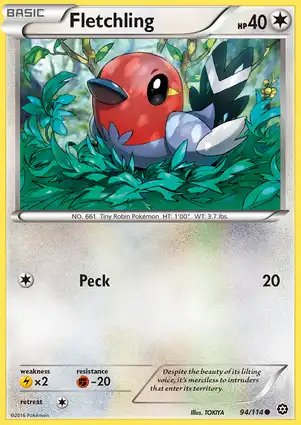 Fletchling 94/114 Steam Siege