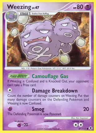 Weezing 87/111 Rising Rivals