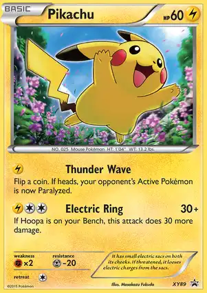 Pikachu XY89 XY Promos
