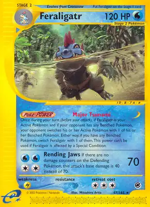 Feraligatr 47/165 Expedition Base Set