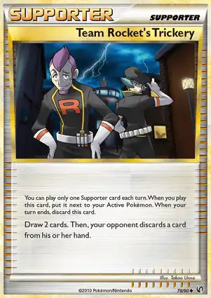 Team Rocket's Trickery 78/90 Undaunted