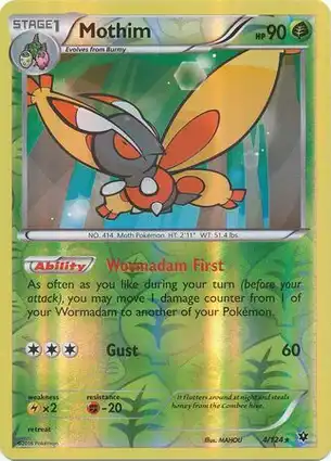 Mothim 4/124 Fates Collide