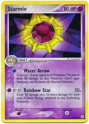 Starmie 49/101 EX Hidden Legends
