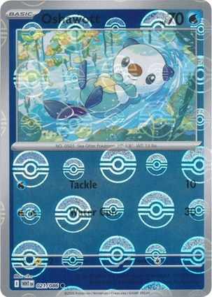 Oshawott 021/086 White Flare
