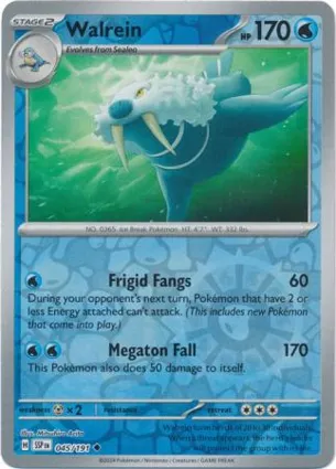 Walrein 045/191 Surging Sparks