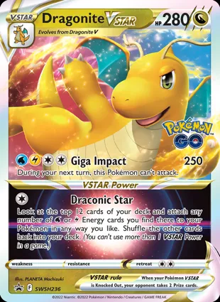 Dragonite VSTAR SWSH236 Sword & Shield Promos