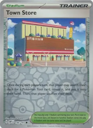 Town Store 196/197 Obsidian Flames