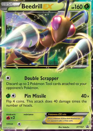 Beedrill EX XY157 XY Promos