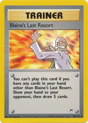 Blaine's Last Resort 105/132 Gym Heroes