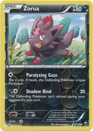 Zorua 70/108 Dark Explorers
