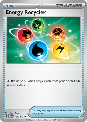 Energy Recycler 164/182 Destined Rivals