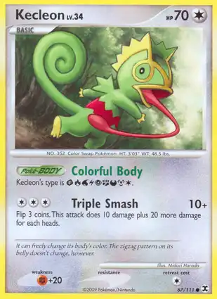 Kecleon 67/111 Rising Rivals