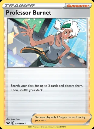 Professor Burnet SWSH167 Sword & Shield Promos