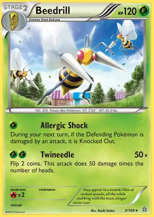 Beedrill 3/160 Primal Clash