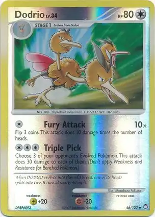 Dodrio 46/123 Mysterious Treasures