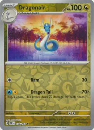 Dragonair 158/197 Obsidian Flames