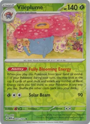Vileplume 045/165 Scarlet & Violet 151