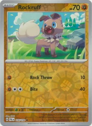 Rockruff 116/193 Paldea Evolved