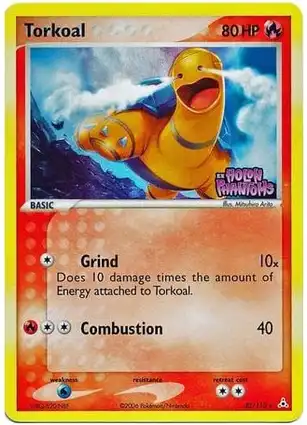 Torkoal 33/110 EX Holon Phantoms