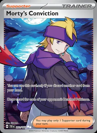 Morty's Conviction 201/162 Temporal Forces