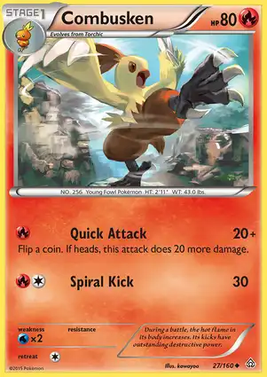 Combusken 27/160 Primal Clash