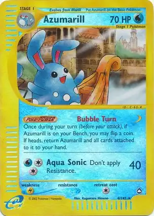 Azumarill 4/147 Aquapolis