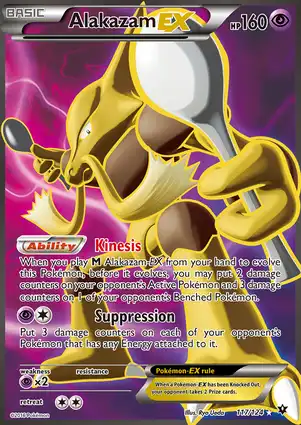 Alakazam-EX 117/124 Fates Collide