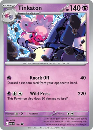 Tinkaton 140 Scarlet & Violet Promos