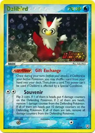 Delibird 21/109 EX Team Rocket Returns