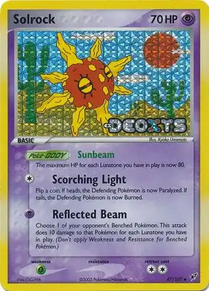 Solrock 47/107 EX Deoxys