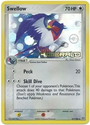 Swellow 41/106 EX Emerald