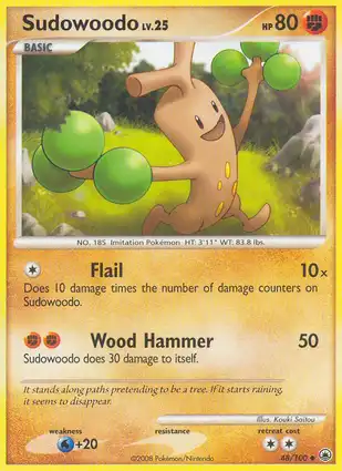 Sudowoodo 48/100 Majestic Dawn