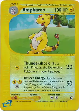 Ampharos 1/147 Aquapolis