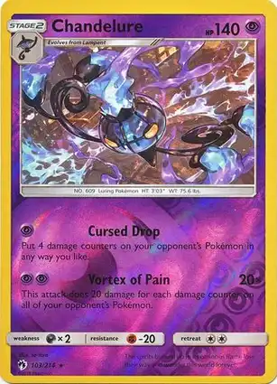 Chandelure 103/214 Lost Thunder
