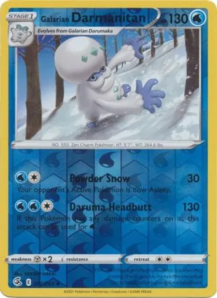 Galarian Darmanitan 072/264 Fusion Strike