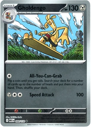 Gholdengo 099/132 Mega Evolution