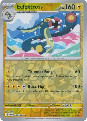 Eelektross 032/086 Black Bolt