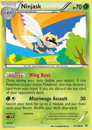 Ninjask 10/108 Roaring Skies