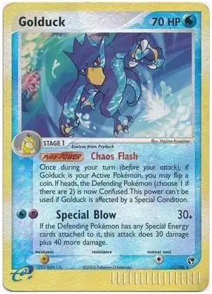 Golduck 17/100 EX Sandstorm