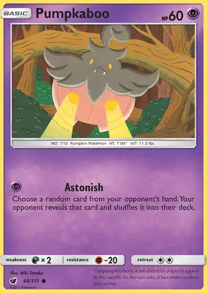 Pumpkaboo 44/111 Crimson Invasion
