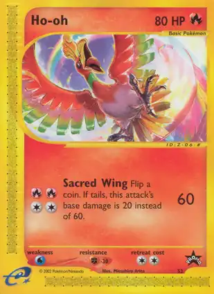 Ho-oh 52 Wizards of the Coast Promos